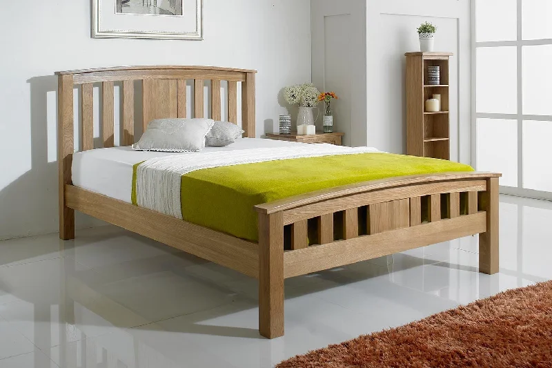 Hybrid mattresses combining foam and innerspring technologyRoyal Ascot Solid Natural Oak Bed Frame - Various Sizes - B GRADE Hybrid mattresses combining foam and innerspring technologyRoyal Ascot Solid Natural Oak Bed Frame - Various Sizes - B GRADE