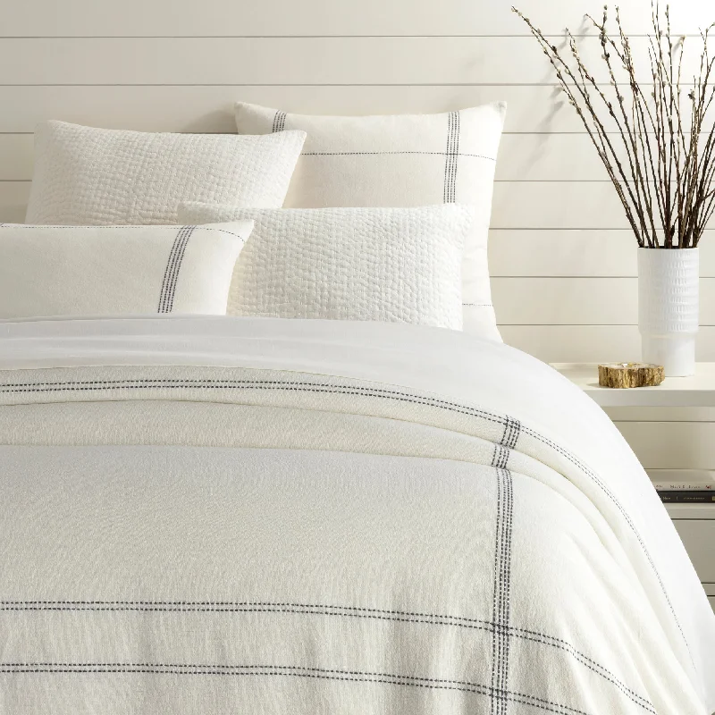 Full - size duvet covers suitable for full - sized beds in guest rooms or small bedroomsSanta Barbara Charcoal Duvet Cover Full - size duvet covers suitable for full - sized beds in guest rooms or small bedroomsSanta Barbara Charcoal Duvet Cover