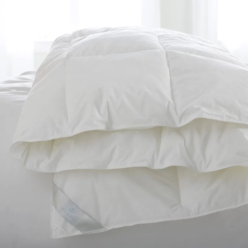 Duck down comforters with a softer feel and good warmth retentionBergen Down-Free Comforter by Scandia Home