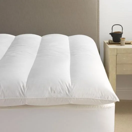 Down - filled comforters for supreme warmth and lightnessAll-Down Featherbed by Scandia Home Down - filled comforters for supreme warmth and lightnessAll-Down Featherbed by Scandia Home