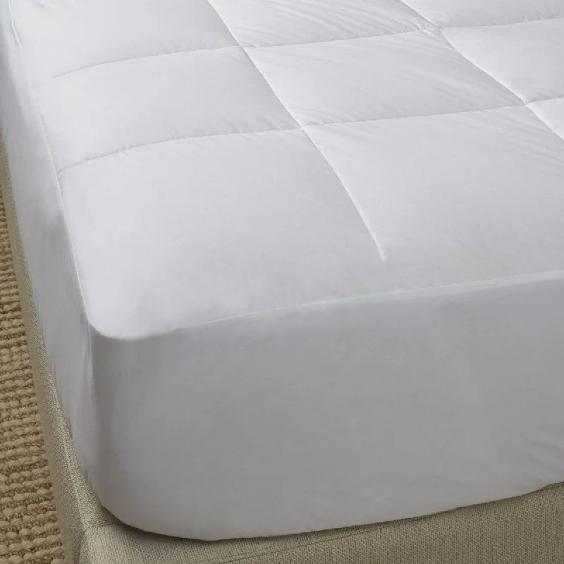 Bamboo - fiber - filled comforters with antibacterial and breathable qualitiesDown Mattress Pad by Scandia Home Bamboo - fiber - filled comforters with antibacterial and breathable qualitiesDown Mattress Pad by Scandia Home