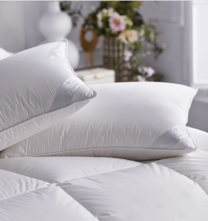 Latex - filled comforters with a bouncy texture and good supportVienna Down Pillow by Scandia Home Latex - filled comforters with a bouncy texture and good supportVienna Down Pillow by Scandia Home