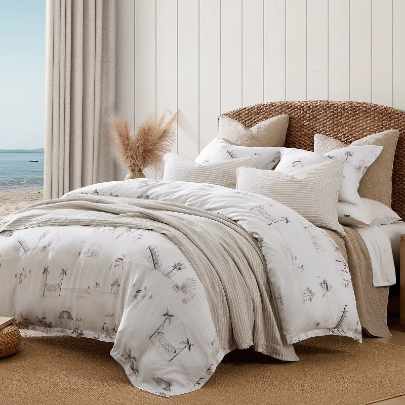 Down - filled comforters for supreme warmth and lightnessSeaside Lyocell Bedding Set Down - filled comforters for supreme warmth and lightnessSeaside Lyocell Bedding Set