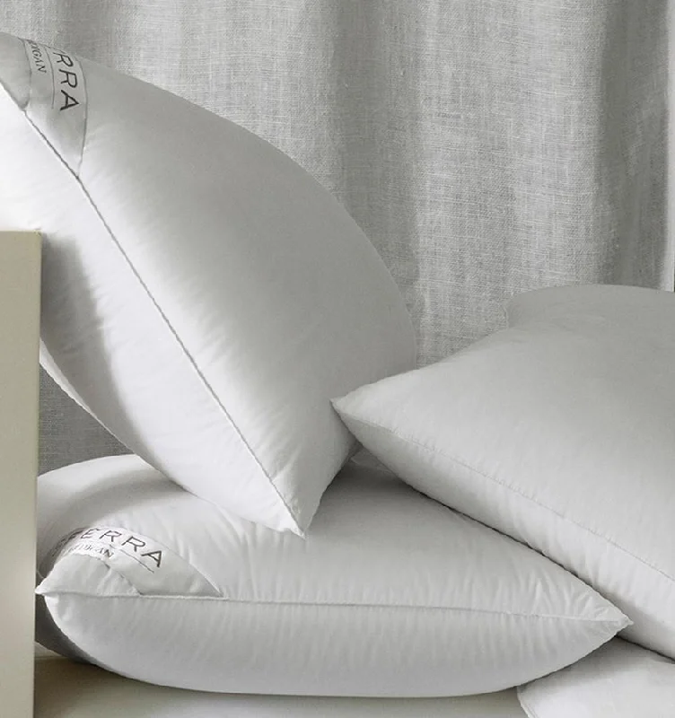 Bamboo - fiber - filled comforters with antibacterial and breathable qualitiesCardigan Down Pillow by Sferra Bamboo - fiber - filled comforters with antibacterial and breathable qualitiesCardigan Down Pillow by Sferra