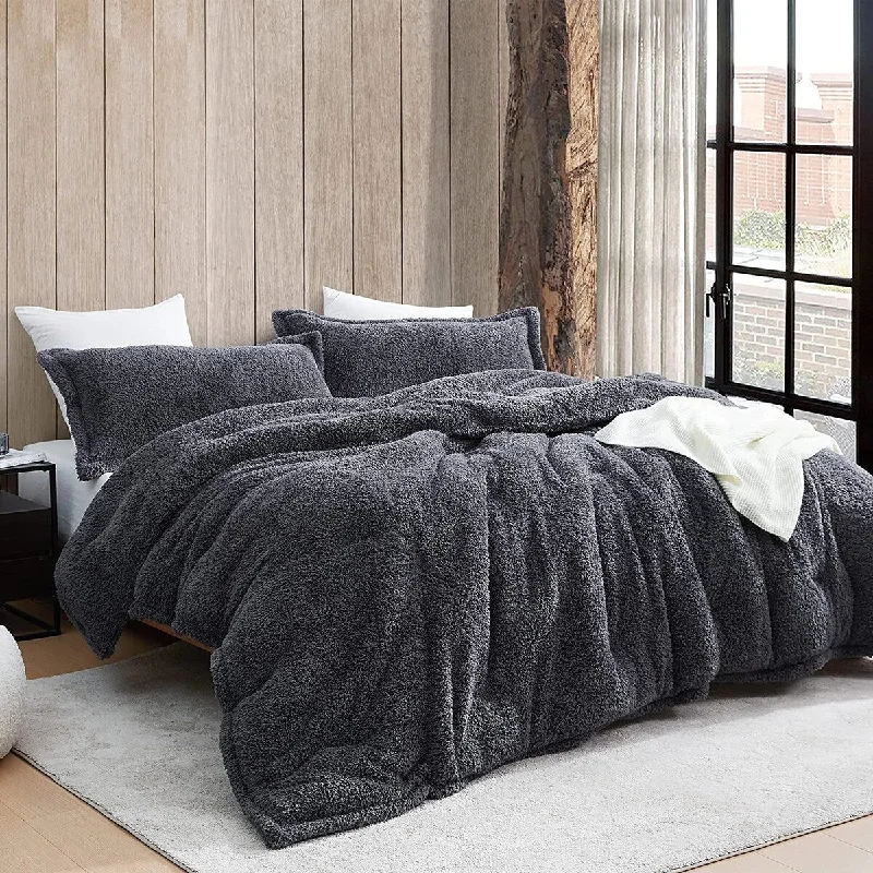 Wool - filled comforters with natural moisture - wicking and temperature - regulating featuresShankapotomus - Coma Inducer® Oversized Comforter Set - Tornado Gray