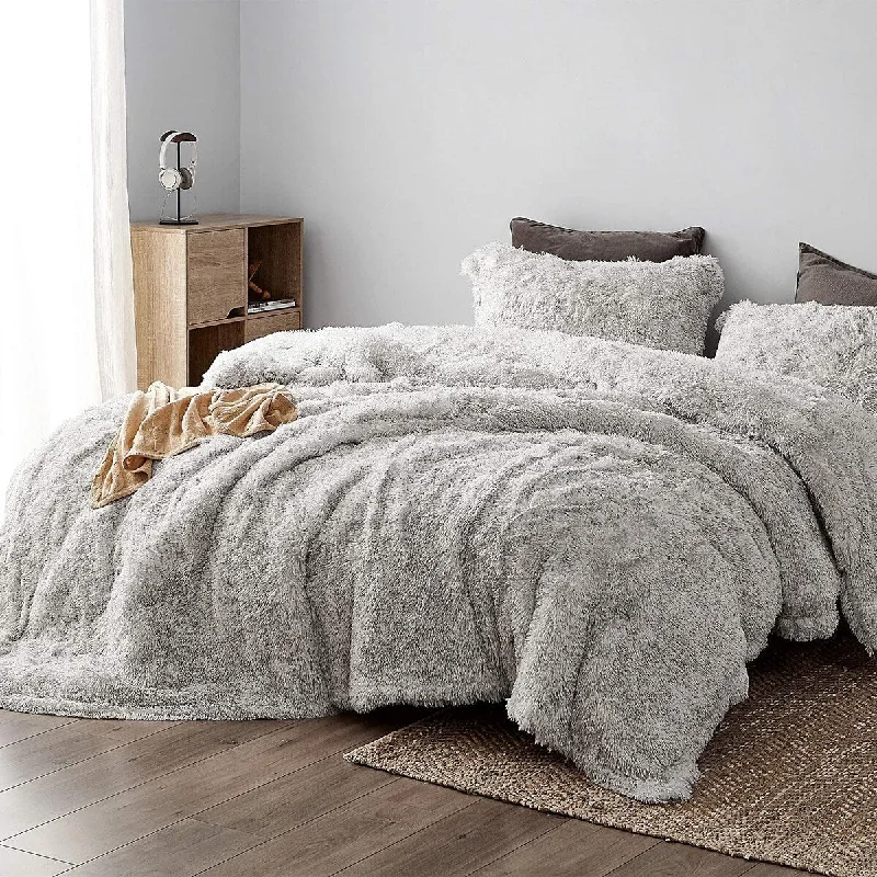 Cotton - filled comforters for a breathable and natural sleep experienceSocially Distant - Coma Inducer® Oversized Comforter Set - Cloud Gray Cotton - filled comforters for a breathable and natural sleep experienceSocially Distant - Coma Inducer® Oversized Comforter Set - Cloud Gray