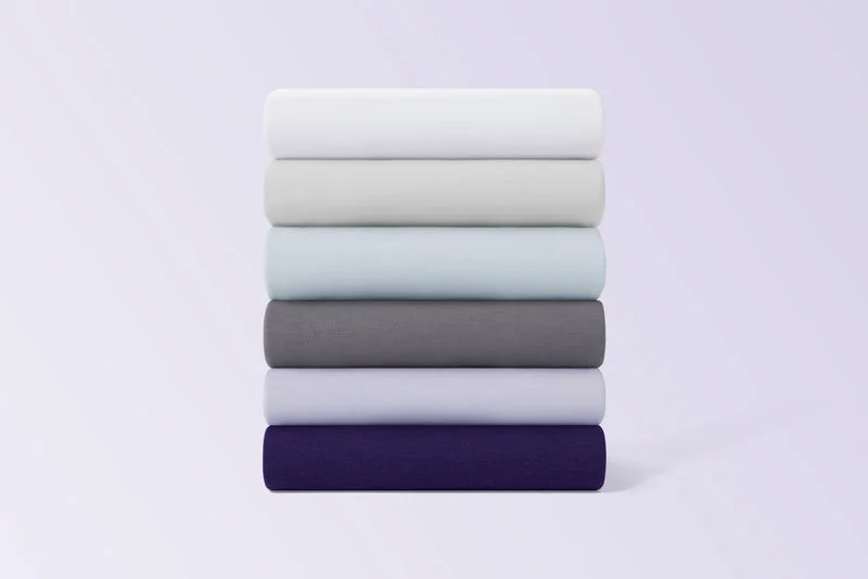 Gel - infused memory foam mattresses for cooler sleepSoftStretch Sheets