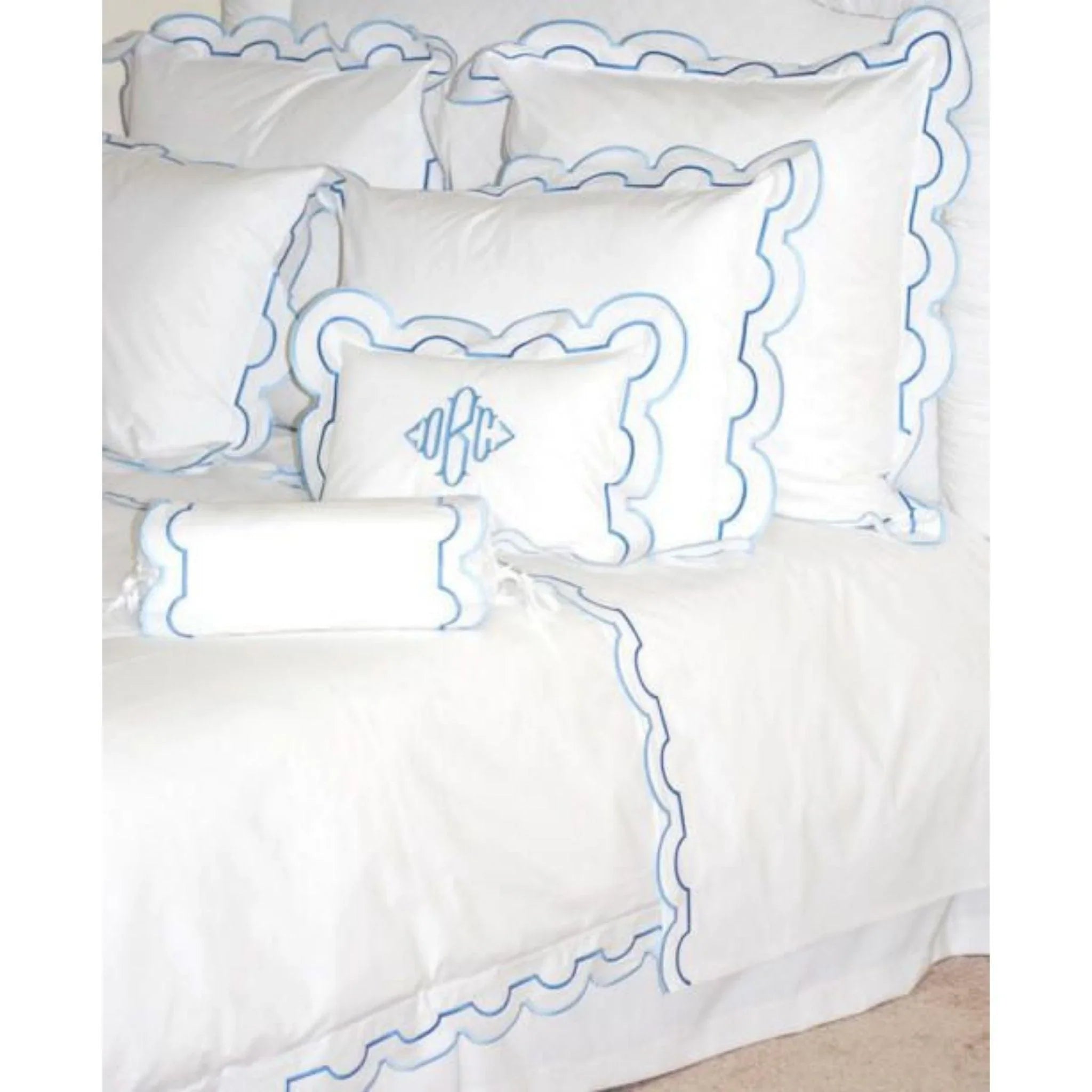 Boho - style duvet covers with vibrant colors and ethnic patternsSorento Scalloped Duvet Cover Boho - style duvet covers with vibrant colors and ethnic patternsSorento Scalloped Duvet Cover