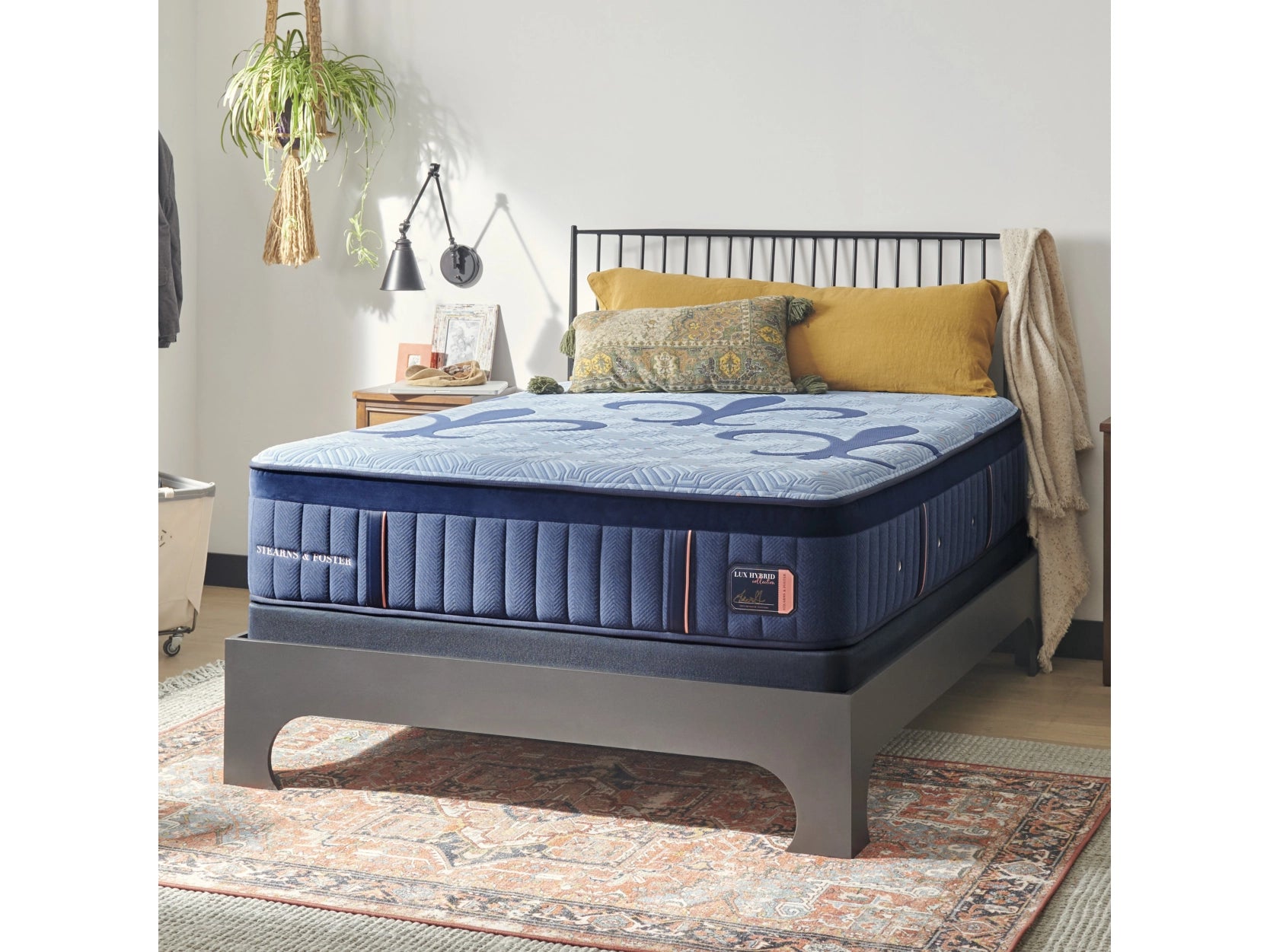 Bamboo - charcoal infused mattresses for odor absorptionStearns & Foster Lux Hybrid Collection Soft King Mattress Bamboo - charcoal infused mattresses for odor absorptionStearns & Foster Lux Hybrid Collection Soft King Mattress