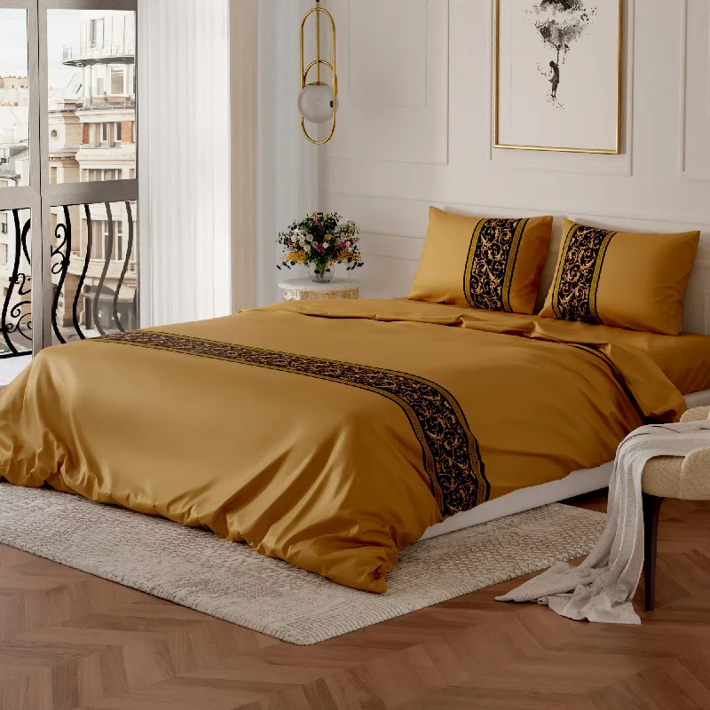 Latex - filled comforters with a bouncy texture and good supportGrandeur of the Sun King Comforter Set Latex - filled comforters with a bouncy texture and good supportGrandeur of the Sun King Comforter Set