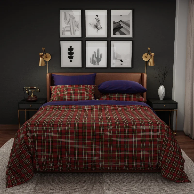 Silk - filled comforters for a luxurious and smooth touchQueen’s Chèques