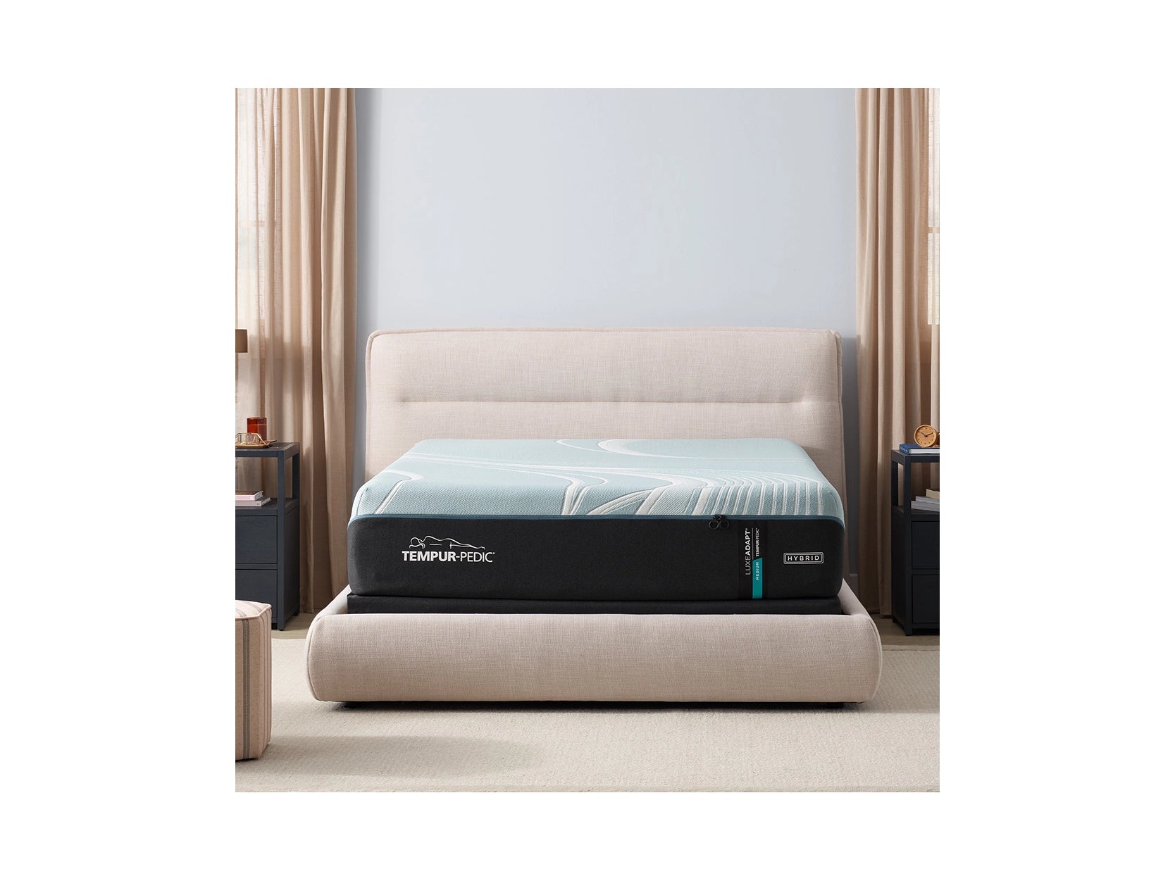 Polyester - foam mattresses for budget - friendly optionsTEMPUR-LuxeAdapt Medium Hybrid Queen Mattress Polyester - foam mattresses for budget - friendly optionsTEMPUR-LuxeAdapt Medium Hybrid Queen Mattress