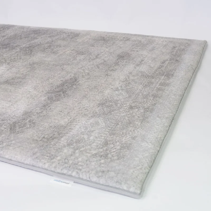 Wool blankets with natural warmth and insulationThe Mellow Mat® Designer Print | Light Grey (Soft Touch Sensory Tatami Rug) Wool blankets with natural warmth and insulationThe Mellow Mat® Designer Print | Light Grey (Soft Touch Sensory Tatami Rug)