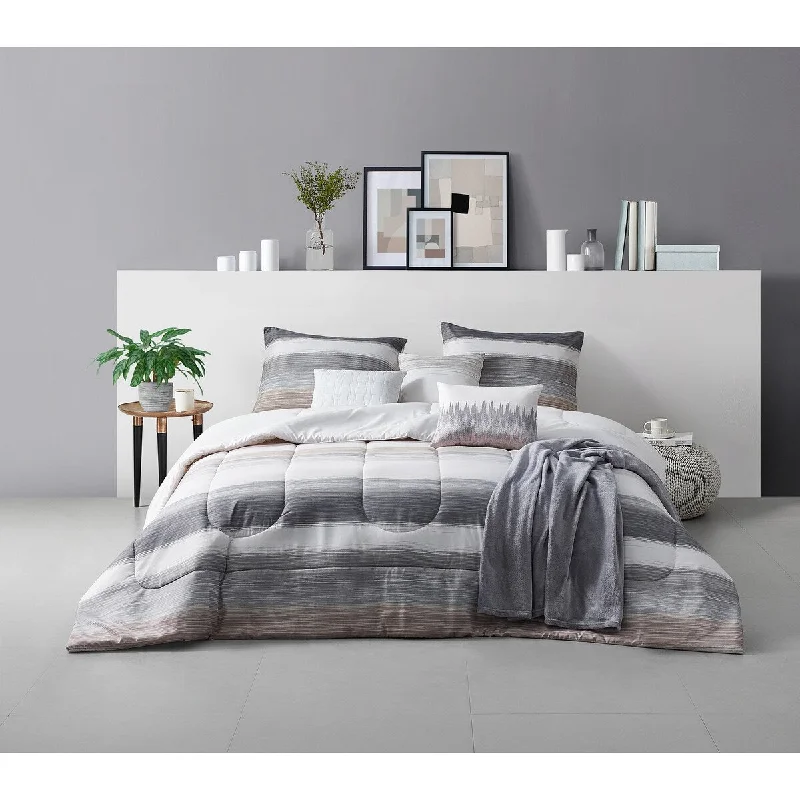 Wool - filled comforters with natural moisture - wicking and temperature - regulating featuresValene comforter and throw set Wool - filled comforters with natural moisture - wicking and temperature - regulating featuresValene comforter and throw set