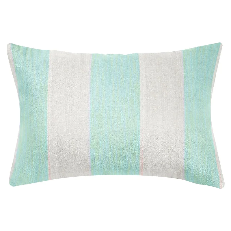 Floral - printed duvet covers for a romantic and feminine touchVersailles Stripe Aqua 14x20 Pillow Floral - printed duvet covers for a romantic and feminine touchVersailles Stripe Aqua 14x20 Pillow
