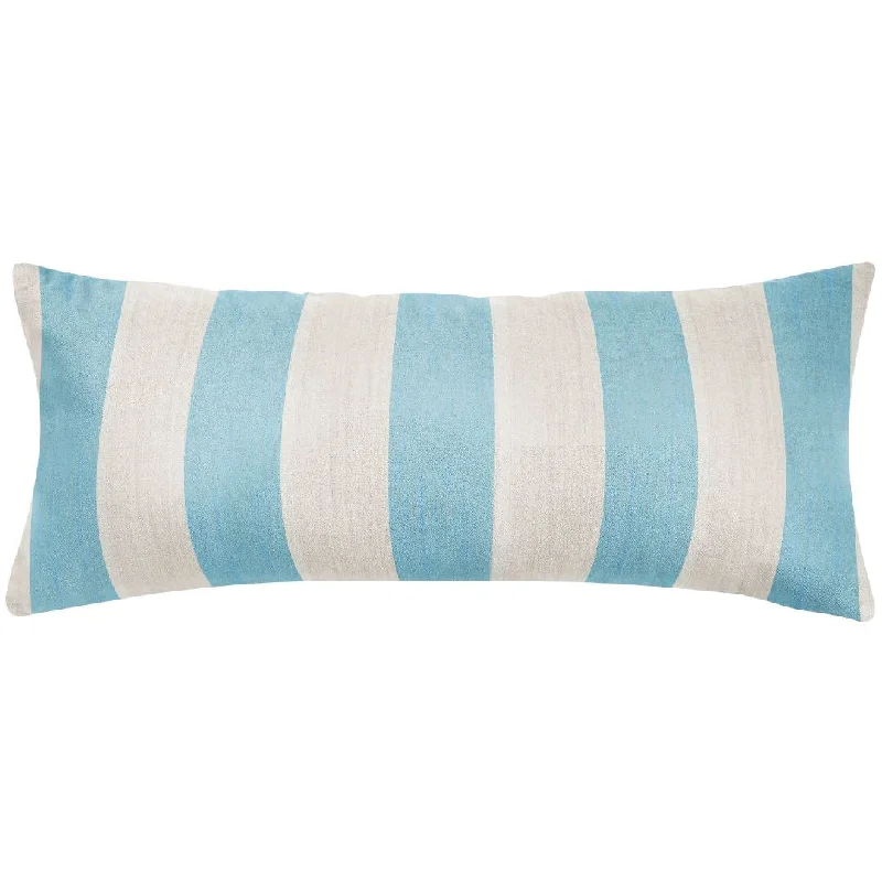 Linen duvet covers with a natural texture and breathabilityVersailles Stripe Blue 14x36 Pillow Linen duvet covers with a natural texture and breathabilityVersailles Stripe Blue 14x36 Pillow