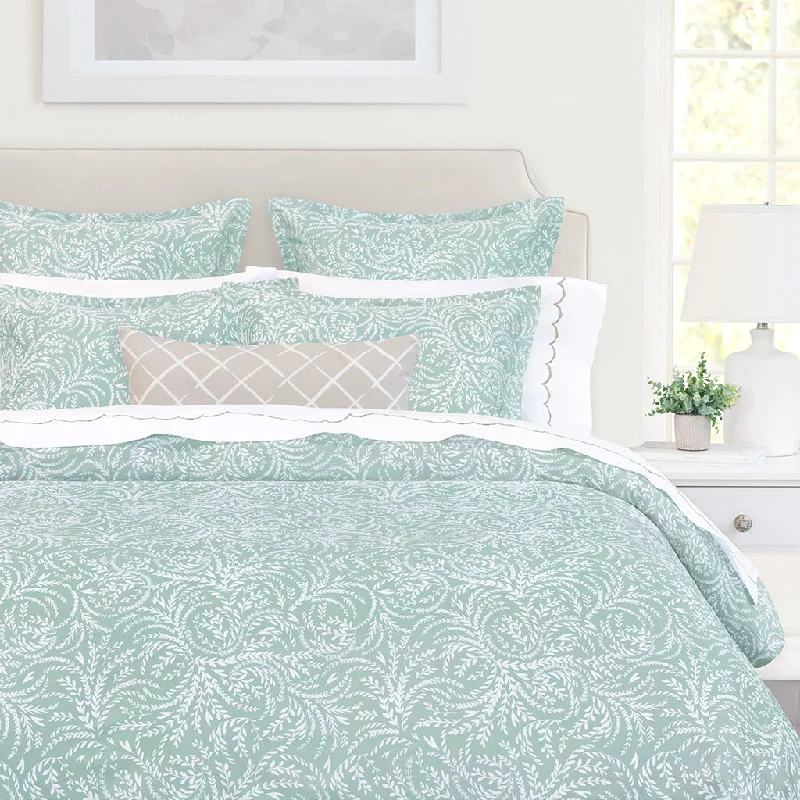 Hotel - quality duvet covers for a luxurious feel at homeWilder Seafoam Green Duvet Cover Hotel - quality duvet covers for a luxurious feel at homeWilder Seafoam Green Duvet Cover