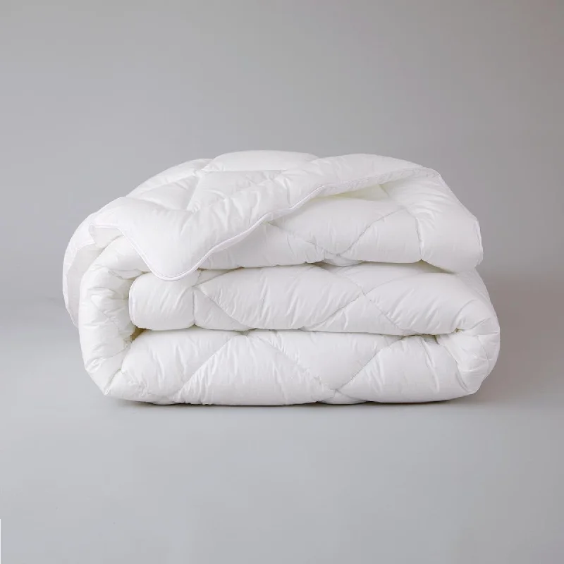 Goose down comforters known for their superior quality and insulationActuel Anti-Allergy Down Alternative Comforter by Yves Delorme Goose down comforters known for their superior quality and insulationActuel Anti-Allergy Down Alternative Comforter by Yves Delorme